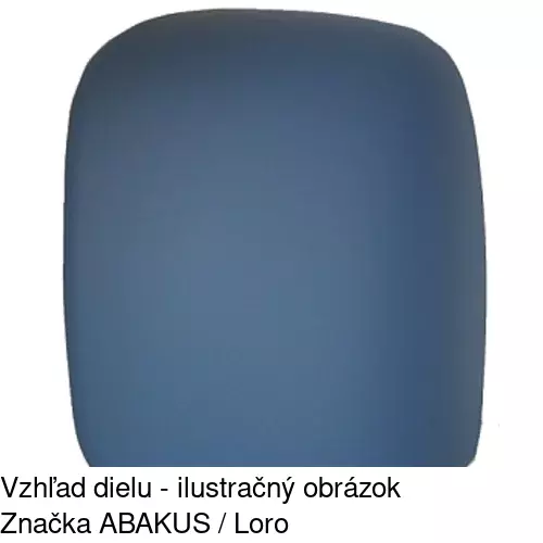 Rám vonkajšieho zrkadla 239655PM /POLCAR/ - obr. 5