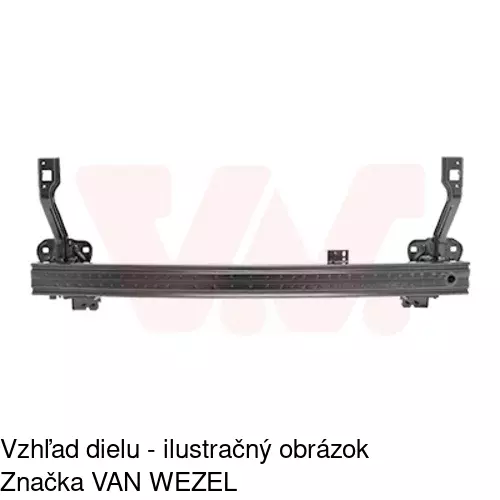 Výstuha nárazníka POLCAR 23B207-3