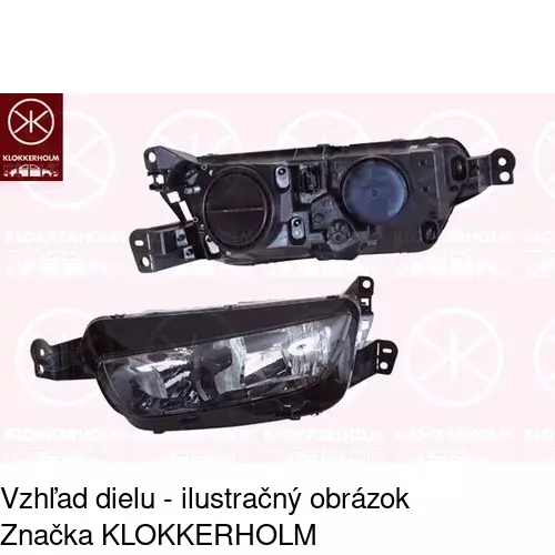 Hlavný reflektor POLCAR 23M110-U