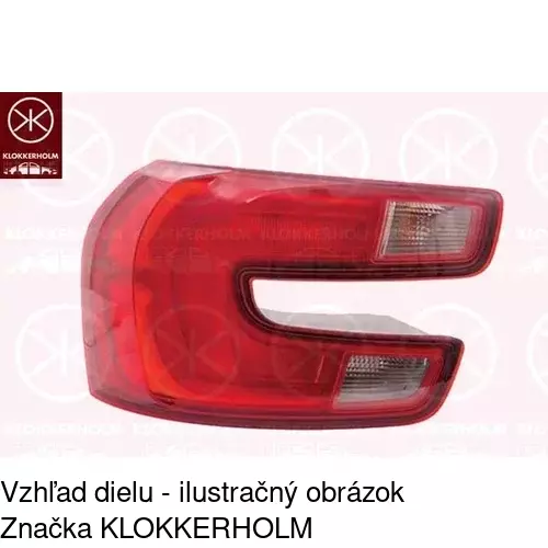 Zadné svetlo POLCAR 23M187-U