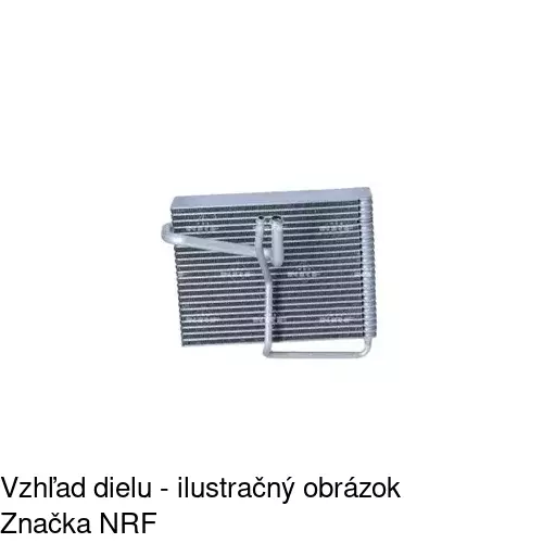 Výparník klimatizácie POLCAR 2401P8-1