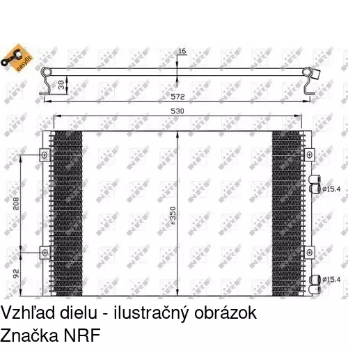 Chladiče klimatizácie POLCAR 2450K8C4