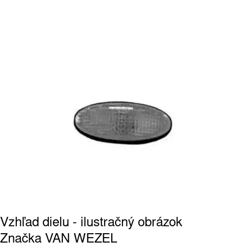 Bočná smerovka 2706195E /POLCAR/ - obr. 3