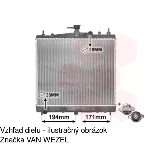 Chladiče vody 270708-4 /POLCAR/ - obr. 3
