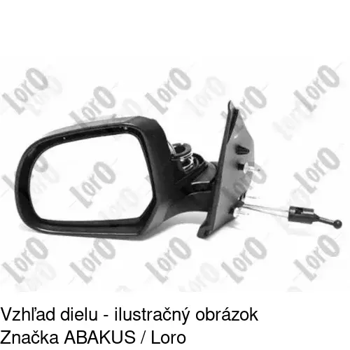 Vonkajšie zrkadlo 2708512S /POLCAR/ - obr. 4