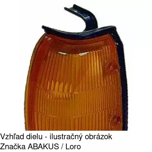 Predná smerovka POLCAR 272520