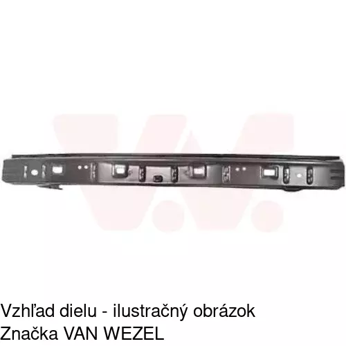 Výstuha nárazníka 272807-3 /POLCAR/ - obr. 1