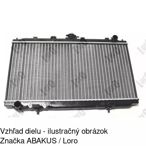 Chladiče vody 273408-3 /POLCAR/ - obr. 2
