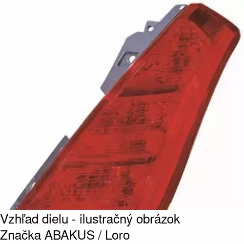 Zadné svetlo POLCAR 274888