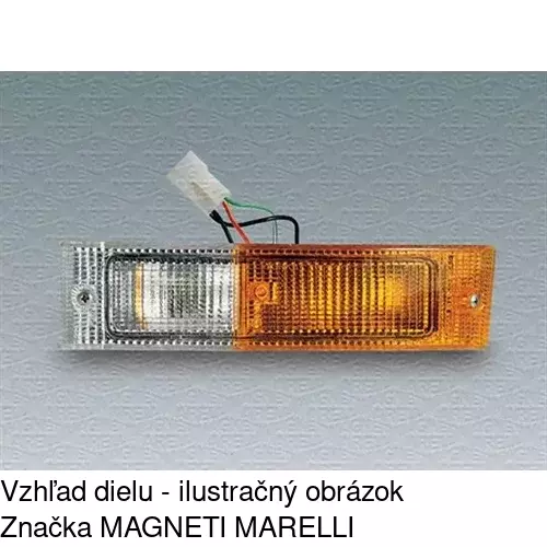 Obrysové svetlo 2750201E /POLCAR/ - obr. 3