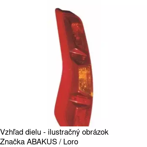 Zadné svetlo 275188-E /POLCAR/ - obr. 2