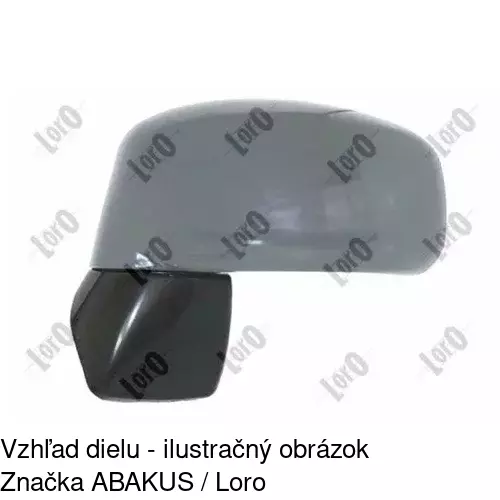Vonkajšie zrkadlo POLCAR 275851-M