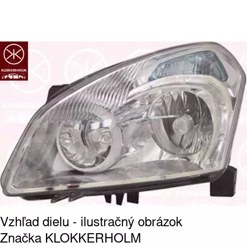 Hlavný reflektor 2759091H /POLCAR/ - obr. 2