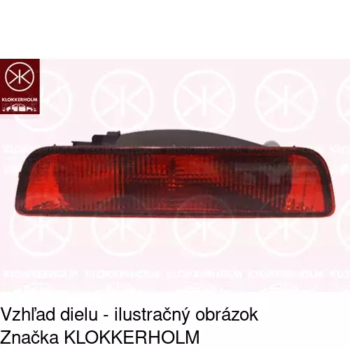 Hmlové svetlo - zadné 275997-E /POLCAR/ - obr. 1