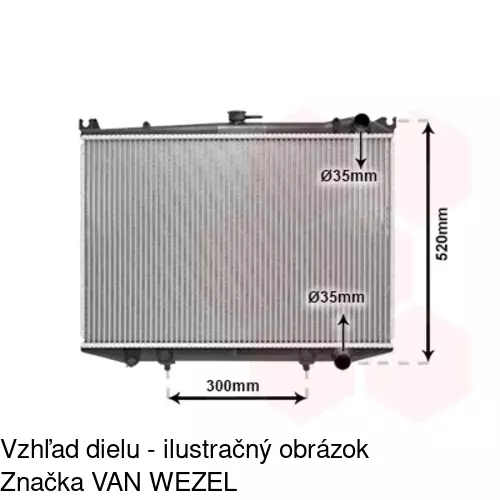 Chladiče vody 276808-2 /POLCAR/ - obr. 2