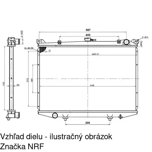 Chladiče vody 276808-4 /POLCAR/