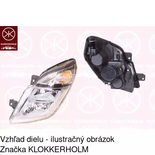 Hlavný reflektor POLCAR 27N109-U