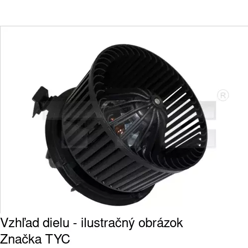 Ventilátory kúrenia POLCAR 2800NU2X