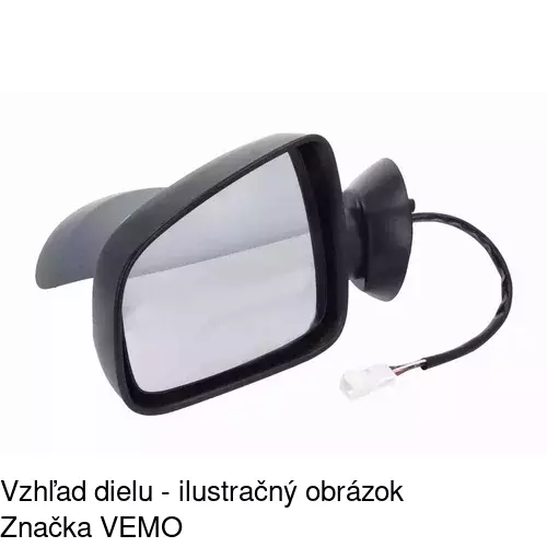 Vonkajšie zrkadlo 2801514M /POLCAR/ - obr. 1