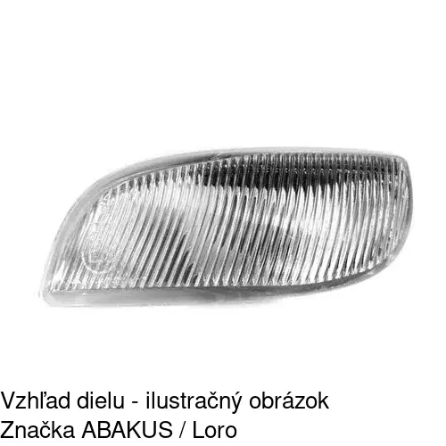 Bočná smerovka 28B1195E /POLCAR/ - obr. 2