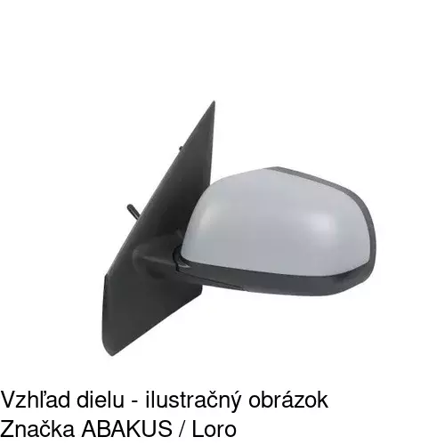 Vonkajšie zrkadlo 28B1511E /POLCAR/ - obr. 3