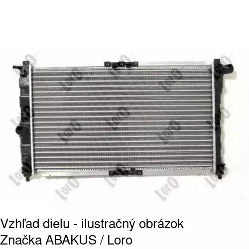Chladiče vody 292208A1 /POLCAR/ - obr. 2