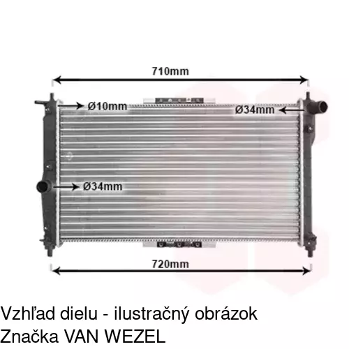 Chladiče vody 292308A1 /POLCAR/ - obr. 3
