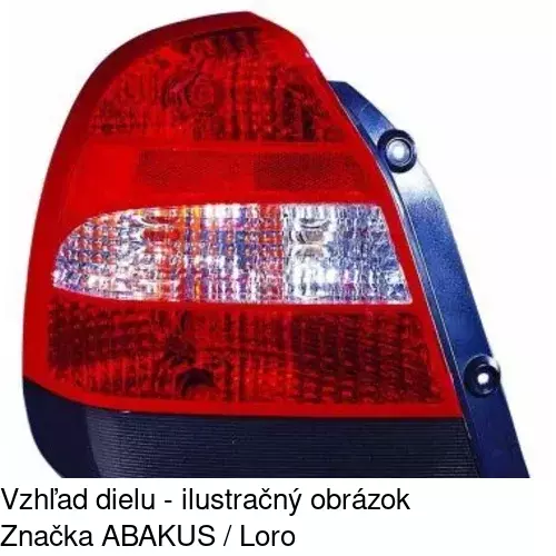 Zadné svetlo 2923871E /POLCAR/ - obr. 1