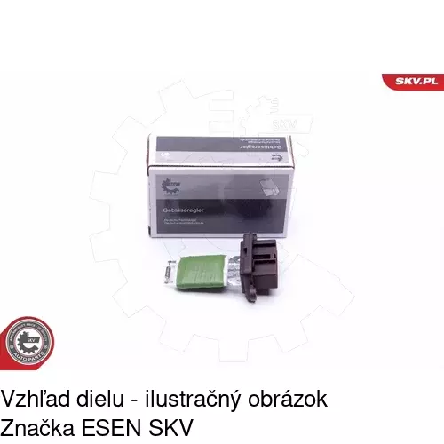 Ovládače klimatizácie 3002KST-1 /POLCAR/ - obr. 3
