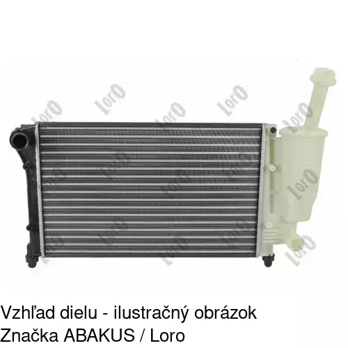 Chladiče vody 300308A5 /POLCAR/ - obr. 1