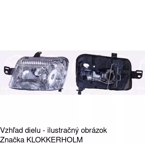 Hlavný reflektor 3003100E /POLCAR/ - obr. 3