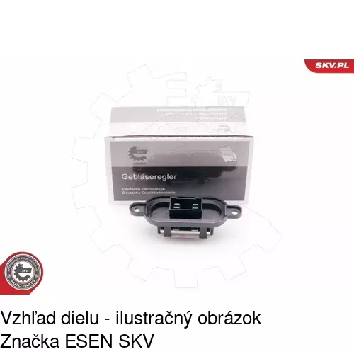 Ovládače klimatizácie 3017KST1X /POLCAR/ - obr. 2