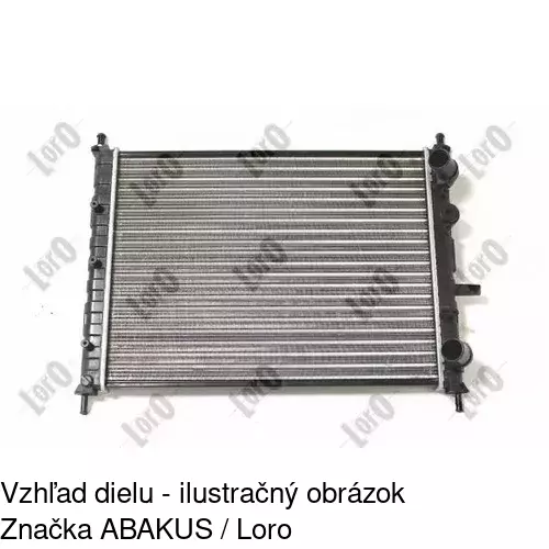 Chladiče vody 301808-3 /POLCAR/ - obr. 1