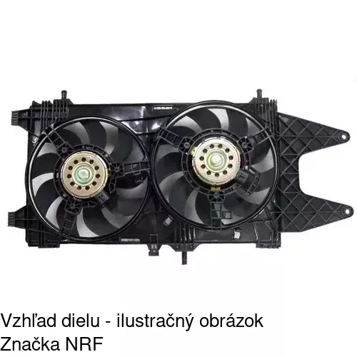 Ventilátory chladičov 302223W5 /POLCAR/ - obr. 2