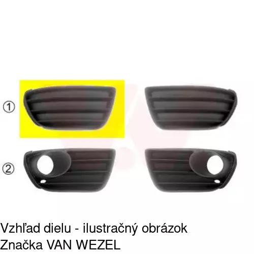Kryt v nárazníku 302327-2 /POLCAR/ - obr. 2
