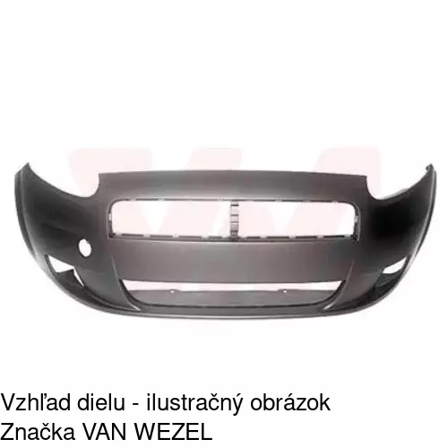 Predný nárazník 30240710 /POLCAR/ - obr. 3