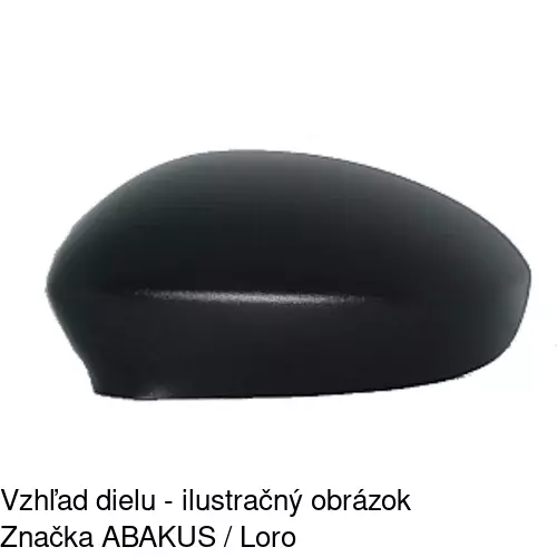 Rám vonkajšieho zrkadla 302455TE /POLCAR/ - obr. 5