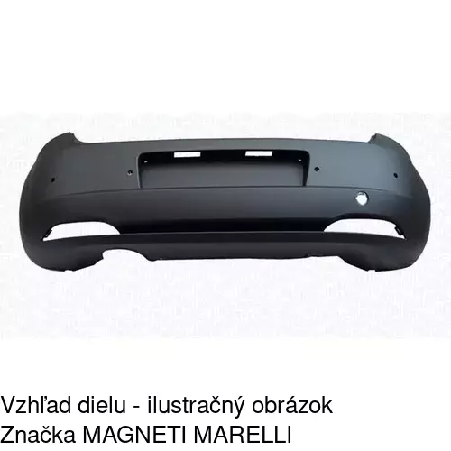 Zadný nárazník 302496-1 /POLCAR/ - obr. 1