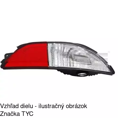 Svetlo spiatočky POLCAR 302498-E