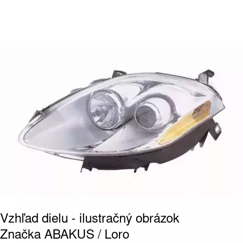 Hlavný reflektor 3031100E /POLCAR/ - obr. 3