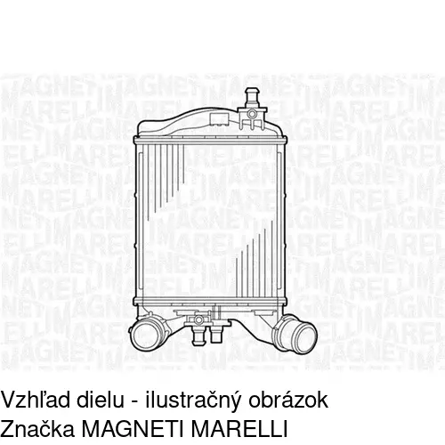 Chladiče vzduchu (Intercoolery) POLCAR 3035J82X