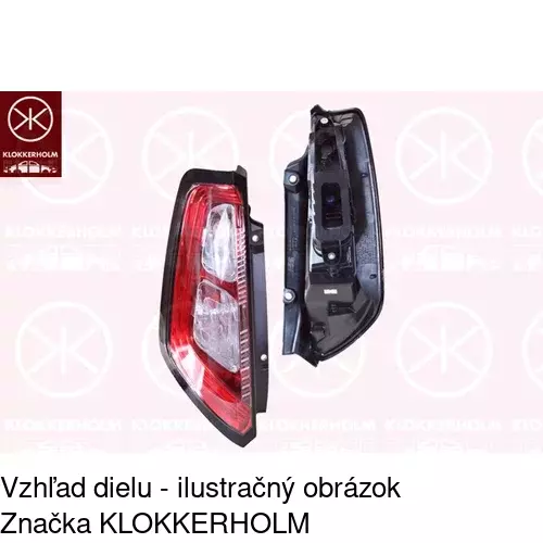 Zadné svetlo 303687-U /POLCAR/