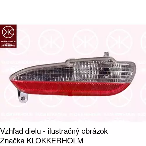 Svetlo spiatočky 303698-X /POLCAR/ - obr. 1