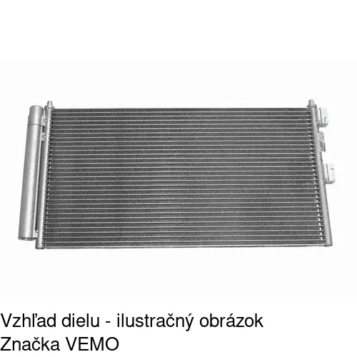 Chladiče klimatizácie 3040K8C3 /POLCAR/ - obr. 2