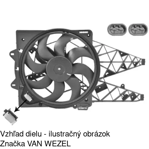 Ventilátory chladičov 304223W3X /POLCAR/ - obr. 4