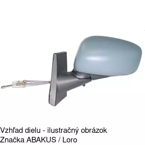 Vonkajšie zrkadlo 3044521M /POLCAR/ - obr. 1