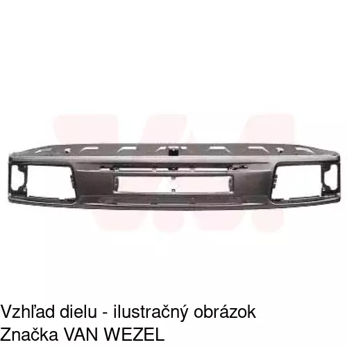 Predné čelo 305004-1 /POLCAR/ - obr. 1