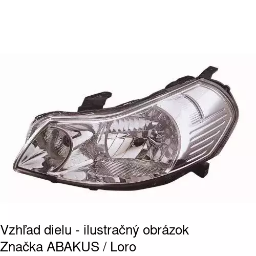 Hlavný reflektor 3075093E /POLCAR/ - obr. 4