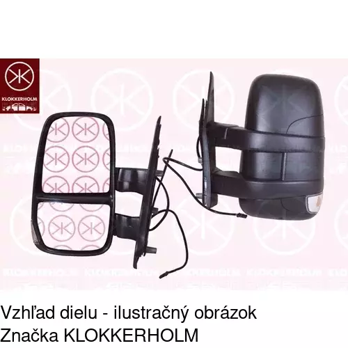 Vonkajšie zrkadlo 3080511M /POLCAR/ - obr. 1