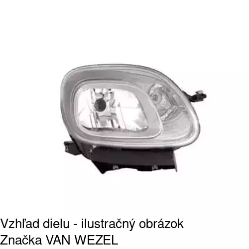 Hlavný reflektor 30A110-U /POLCAR/ - obr. 5